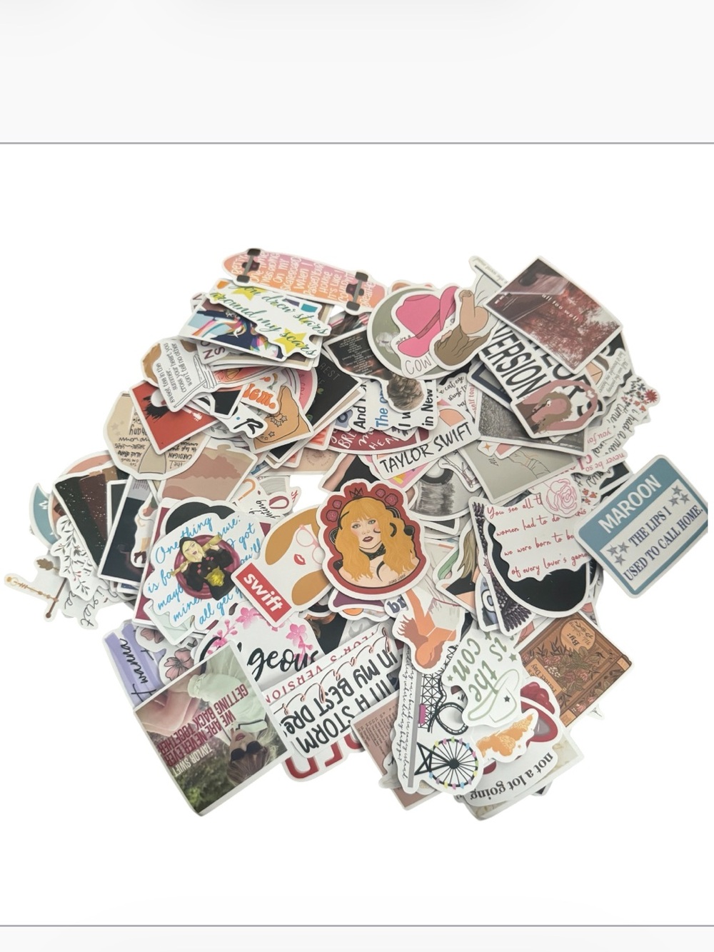 Taylors swift themed music stickers 200 pc